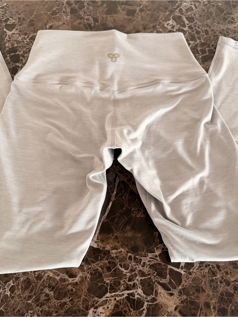 Aritzia TNA golden leggings